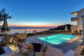 Villa Siesta mit Pool und Panorama Meerblick